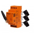Monitor energii elektrycznej na szynę TH35 WI-FI 3F+N 40A F&F FOX WI-MEF-3