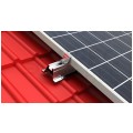 Mostek na blachę trapezową Uchwyt trapezowy aluminiowy szyna montażowa 300x40mm do paneli PV