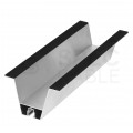 Mostek na blachę trapezową Uchwyt trapezowy aluminiowy szyna montażowa 300x70mm do paneli PV