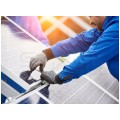 Mostek na blachę trapezową Uchwyt trapezowy aluminiowy szyna montażowa 400x70mm do paneli PV