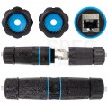 Mufa kablowa IP68 2xRJ45 kat.6 ekranowana FTP STP hermetyczna NEKU