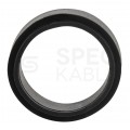 Mufa kablowa z dławikami na kable do 4x2,5mm2 hermetyczna IP68 PA66 prosta czarna NEKU