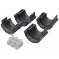 Mufa kablowa żelowa na kable 3x1,5-6mm2 hermetyczna IP68 190x60x47mm przelotowa SHARK