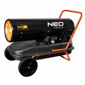 Nagrzewnica olejowa przemysłowa 30kW, zbiornik 34l NEO 90-081
