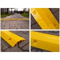 Najazd kablowy żółty próg ochronny PE (polietylen) osłona kabli 2 kanały (do 6 ton) 97cm NEKU