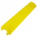 Najazd kablowy żółty próg ochronny PUR (poliuretan) osłona kabli 1 wąski kanał (do 6 ton) 92cm