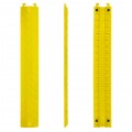 Najazd kablowy żółty próg ochronny PUR (poliuretan) osłona kabli 1 wąski kanał (do 6 ton) 92cm