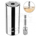 Nasadka uniwersalna igłekowa Klucz nasadowy 7-19mm (1/4"-3/4") z adapterem 1/4" HEX GRAPHITE 55H224