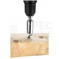 Nasadka uniwersalna igłekowa Klucz nasadowy 7-19mm (1/4"-3/4") z adapterem 1/4" HEX GRAPHITE 55H224