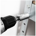 Nasadka uniwersalna igłekowa Klucz nasadowy 7-19mm (1/4"-3/4") z adapterem 1/4" HEX GRAPHITE 55H224