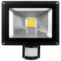 Naświetlacz lampa solarna LED 20W 4000mAh, panel fotowoltaiczny 5W, czujnk ruchu i zmierzchu VOLT