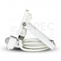 Naświetlacz LED SMD 10W 800lm 3000K IP65 biały z czujnikiem ruchu WW V-TAC SAMSUNG VT-10-S-W 5 LAT GWARANCJI
