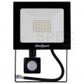 Naświetlacz LED SMD 20W 1500lm 3000K IP44 czarny, z czujnikiem ruchu WW REBEL
