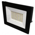 Naświetlacz LED SMD KASTEL 30W 2800lm 4000K IP65 czarny, z czujnikiem ruchu PIR NW BEMKO