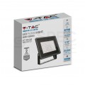 Naświetlacz, projektor LED SMD 100W 8700lm 6500K IP65 czarny barwa CW biała zimna V-TAC VT-49104