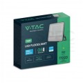 Naświetlacz, projektor LED SMD 150W 17220lm 4000K IP65 czarny barwa NW biała neutralna, przewód 1m V-TAC SAMSUNG VT-44153 5 LAT GWARANCJI