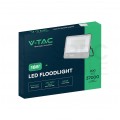Naświetlacz, projektor LED SMD 200W 37000lm 6500K IP65 czarny barwa CW biała zimna V-TAC VT-44205-5 5 LAT GWARANCJI