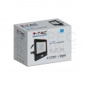 Naświetlacz, projektor LED SMD 30W 2340lm 6500K IP65 czarny z czujnikiem ruchu, przewód 1m barwa CW biała zimna V-TAC SAMSUNG VT-138S-1-B 5 LAT GWARANCJI