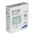 Naświetlacz, projektor LED SMD 30W 2400lm 3000K IP65 biały z czujnikiem ruchu, barwa WW biała ciepła V-TAC SAMSUNG VT-30-S-W 5 LAT GWARANCJI
