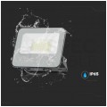 Naświetlacz, projektor LED SMD 30W 3450lm 4000K IP65 czarny barwa NW biała neutralna, przewód 1m V-TAC SAMSUNG VT-44033 5 LAT GWARANCJI