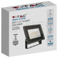 Naświetlacz, projektor LED SMD 50W 4300lm 4000K IP65 czarny barwa NW biała neutralna V-TAC VT-4954