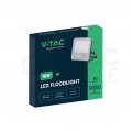 Naświetlacz, projektor LED SMD 50W 9250lm 4000K IP65 czarny barwa NW biała neutralna V-TAC VT-4456-5 5 LAT GWARANCJI