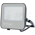 Naświetlacz, projektor LED SMD 50W 9250lm 4000K IP65 czarny barwa NW biała neutralna V-TAC VT-4456-5 5 LAT GWARANCJI