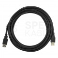 NEKU Kabel przedłużacz USB 3.0 A (wtyk / gniazdo) czarny 5m