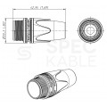 NEUTRIK Dławik zagłuszka do wtyków XLR na kabel 8-10mm BXX-14