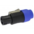 NEUTRIK Wtyk Speakon 4-pin na kabel do 15mm NL4FC