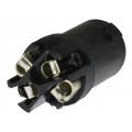 NEUTRIK Wtyk Speakon 4-pin na kabel do 15mm NL4FC