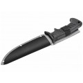 Nóż myśliwski ze stali nierdzewnej (rękojeść z tworzywa ABS) 270/145mm + etui Premium EXTOL
