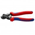 Nożyce do cięcia drutów i lin stalowych (do 4mm) 160mm KNIPEX 95 62 160