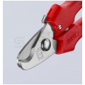 Nożyce do cięcia kabli miedzianych (do 10mm / 24mm2) 165mm KNIPEX 95 05 165