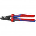 Nożyce do cięcia kabli miedzianych i aluminiowych 225mm KNIPEX 95 12 225