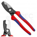 Nożyce do cięcia kabli miedzianych i aluminiowych (do 20mm / 70mm2) 200mm KNIPEX 95 12 200