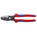 Nożyce do cięcia kabli miedzianych i aluminiowych (do 20mm / 70mm2) 200mm KNIPEX 95 12 200