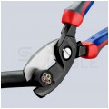Nożyce do cięcia kabli miedzianych i aluminiowych (do 20mm / 70mm2) 200mm KNIPEX 95 12 200
