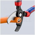 Nożyce do cięcia kabli miedzianych i aluminiowych (do 20mm / 70mm2) 200mm KNIPEX 95 12 200
