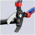 Nożyce do cięcia kabli miedzianych i aluminiowych (do 20mm / 70mm2) 200mm KNIPEX 95 12 200