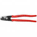 Nożyce do cięcia kabli miedzianych i aluminiowych (do 23mm / 120mm2) 225mm powlekane KNIPEX 95 11 225