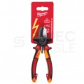 Nożyce szczypce izolowane 160mm do cięcia przewodów kabli CU i AL 16mm VDE 1kV MILWAUKEE