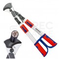 Nożyce zapadkowe do cięcia kabli miedzianych i aluminiowychi (38mm / 280mm2) z ramionami teleskopowymi KNIPEX 95 32 038
