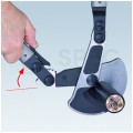 Nożyce zapadkowe do cięcia kabli miedzianych i aluminiowychi (38mm / 280mm2) z ramionami teleskopowymi KNIPEX 95 32 038