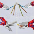 Nożyczki do cięcia kabli i ściągania izolacji 160mm KNIPEX 95 05 10 SB