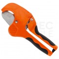 Obcinak do rur karbowanych i peszli z tworzywa sztucznego 0-42mm z mechanizmem zapadkowym NEO 02-020