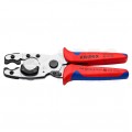 Obcinak do rur kompozytowych ochronnych i z tworzywa sztucznego 18-35mm KNIPEX 90 25 20