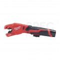 Obcinak do rur stalowych miedzianych 12-28mm akumulatorowy 12V INOX RAPTOR M12 PCSS-202C MILWAUKEE