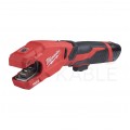 Obcinak do rur stalowych miedzianych 12-28mm akumulatorowy 12V INOX RAPTOR M12 PCSS-202C MILWAUKEE