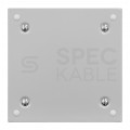 Obudowa hermetyczna rozdzielnica metalowa z płytą montażową 250x250x150 IP65 natynkowa NEKU